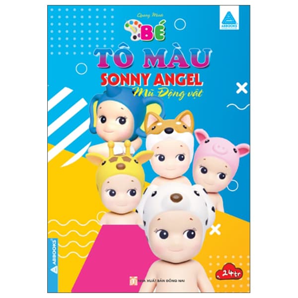 Sách Bé Tô Màu - Sonny Angel - Mũ Động Vật - Quang Minh