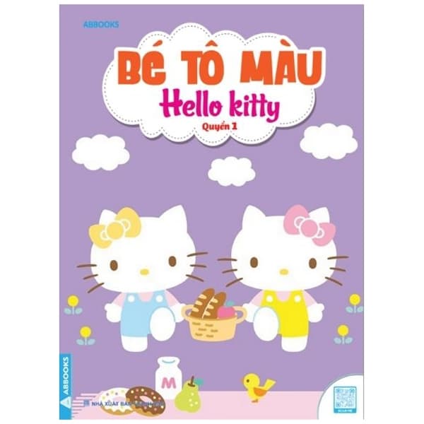 Sách Bé Tô Màu - Hello Kitty - Quyển 1 - ABBOOKS