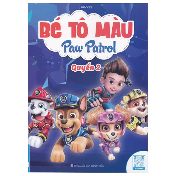 Sách Bé Tô Màu Paw Patrol - Quyển 2 - ABBOOKS