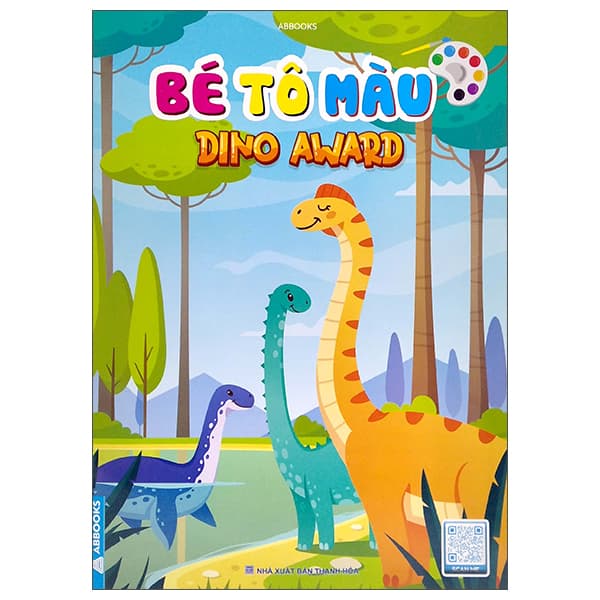 Sách Bé Tô Màu - Dino Award - ABBOOKS