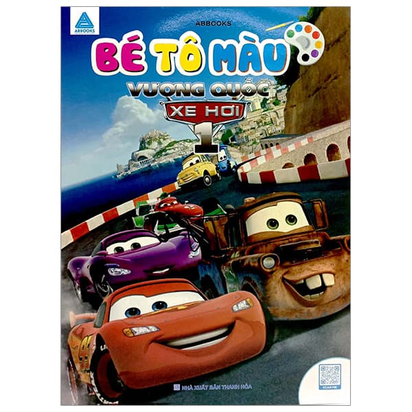 Sách Bé Tô Màu - Vương Quốc Xe Hơi 1 - ABBOOKS