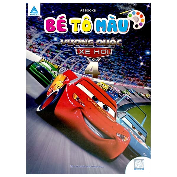 Sách Bé Tô Màu - Vương Quốc Xe Hơi 4 - ABBOOKS