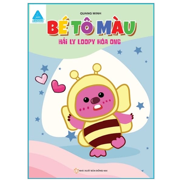 Sách Bé Tô Màu - Hải Ly Loopy Hóa Ong - Quang Minh