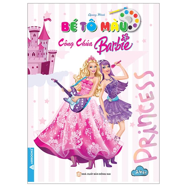 Sách Bé Tô Màu - Công Chúa Barbie - Quang Minh