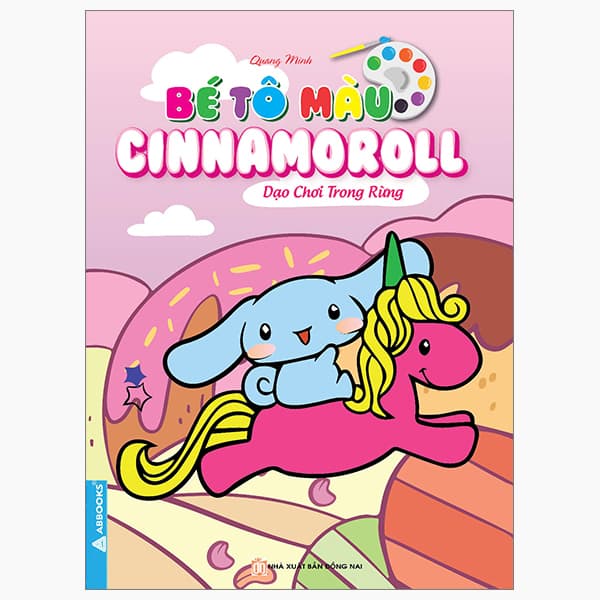 Sách Bé Tô Màu - Cinnamoroll Dạo Chơi Trong Rừng - Quang Minh