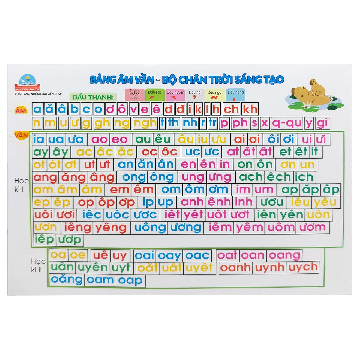 Sách Bảng Âm Vần - Bộ Chân Trời Sáng Tạo