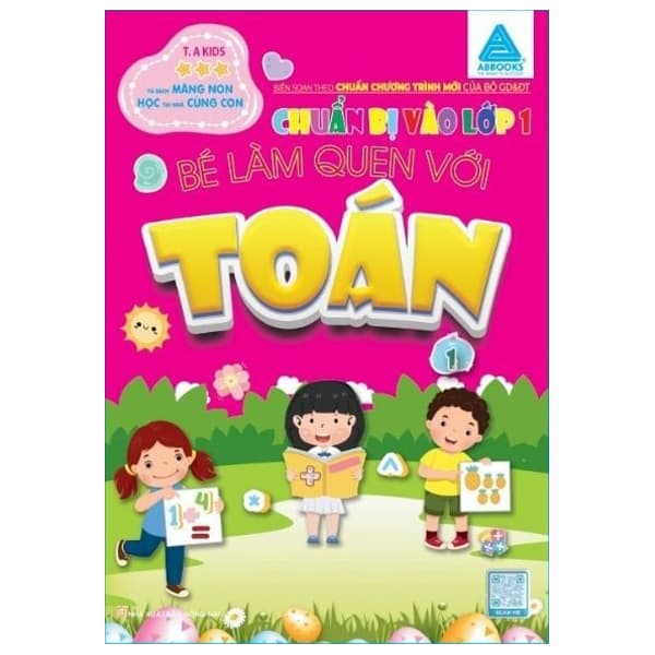 Sách Tủ Sách Măng Non Học Tại Nhà Cùng Con - Chuẩn Bị Vào Lớp 1 - Bé - Nai Con