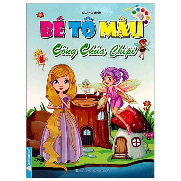 Sách Bé Tô Màu - Công Chúa Chipi (Tái Bản 2024) - Quang Minh