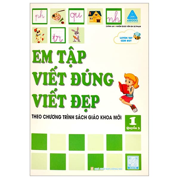Sách Em Tập Viết Đúng Viết Đẹp 1 - Quyển 3 (Theo Chương Trình Sách Gi - An Vi