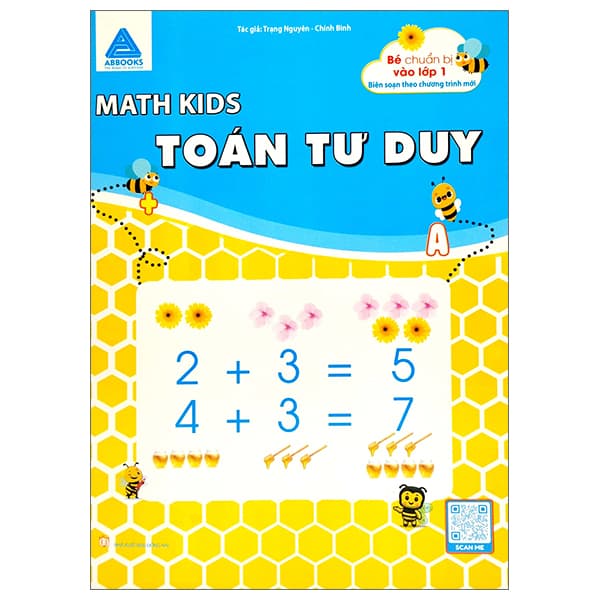 Sách Math Kids Toán Tư Duy (Bé Chuẩn Bị Vào Lớp 1 Biên Soạn Theo Chương - Trạng Nguyên
