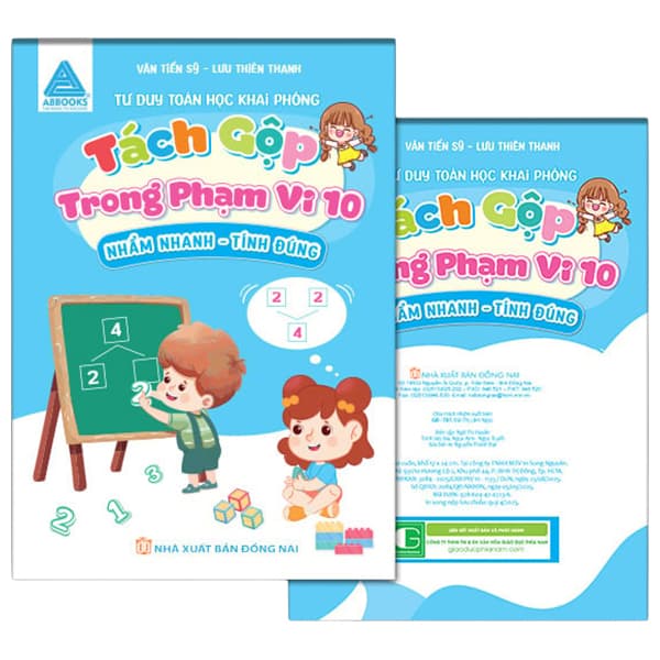 Sách Tư Duy Toán Học Khai Phóng - Nhẩm Nhanh Tính Đúng - Tách Gộp Trong P - Duy Văn