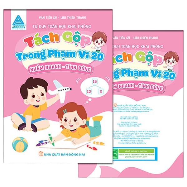 Sách Tư Duy Toán Học Khai Phóng - Nhẩm Nhanh Tính Đúng - Tách Gộp Trong P - Duy Văn