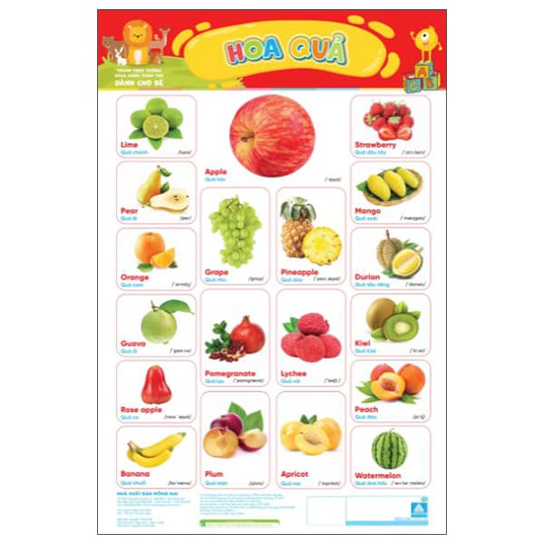 Sách Tranh Treo Tường Bách Khoa Toàn Thư Cho Bé - Bách Khoa