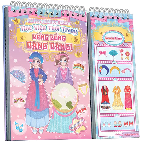 Sách Happy Fashion Show - Học Viện Thời Trang - Bống Bống Bang Bang! - Bìa - Tiểu Tranh