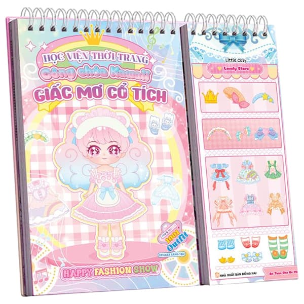 Sách Học Viện Thời Trang - Công Chúa Kawaii - Giấc Mơ Cổ Tích