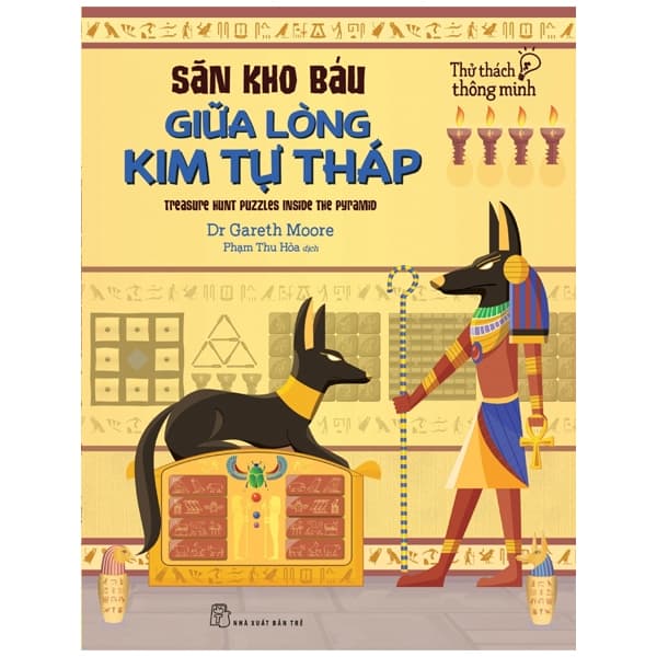 Sách Săn Kho Báu Giữa Lòng Kim Tự Tháp - Dr Gareth Moore