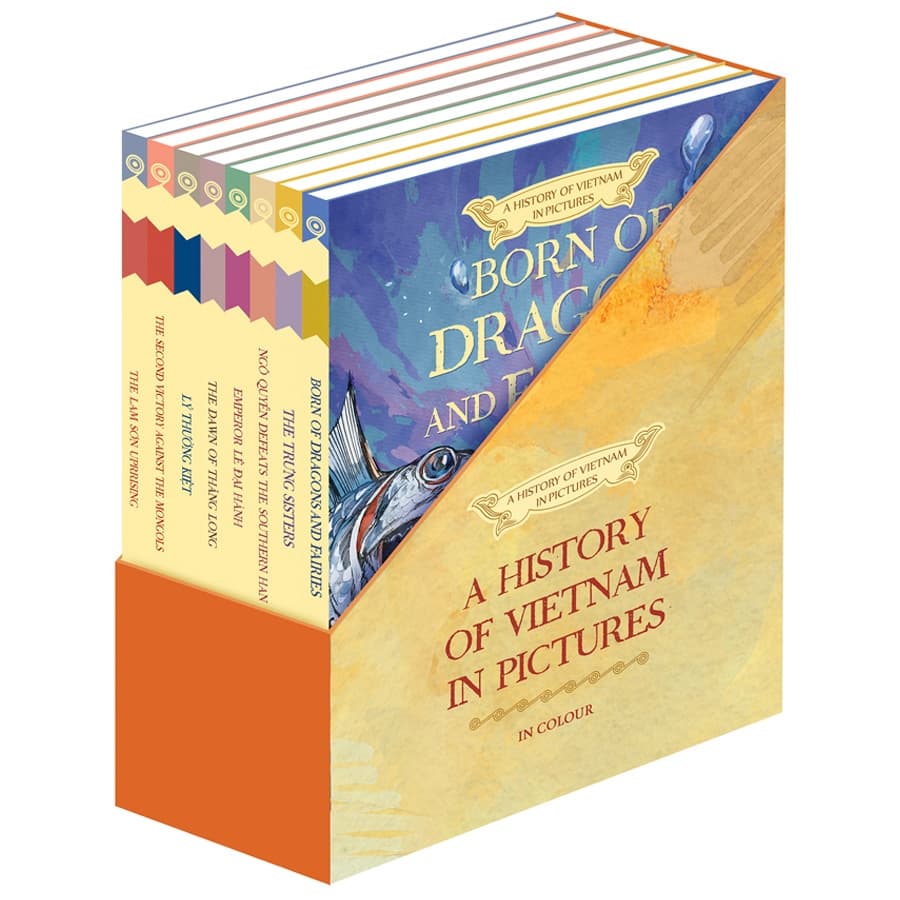 Sách Bộ Sách A History Of Vietnam In Pictures (In Colour) - Phiên Bản Tiếng An - Nhiều Tác Giả
