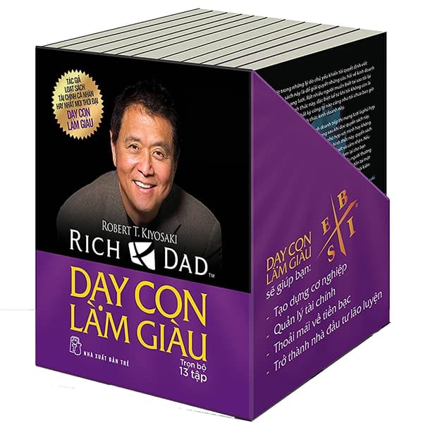Sách Box Set Dạy Con Làm Giàu - Trọn Bộ 13 Cuốn (Tái Bản 2022) - Robert T Kiyosaki