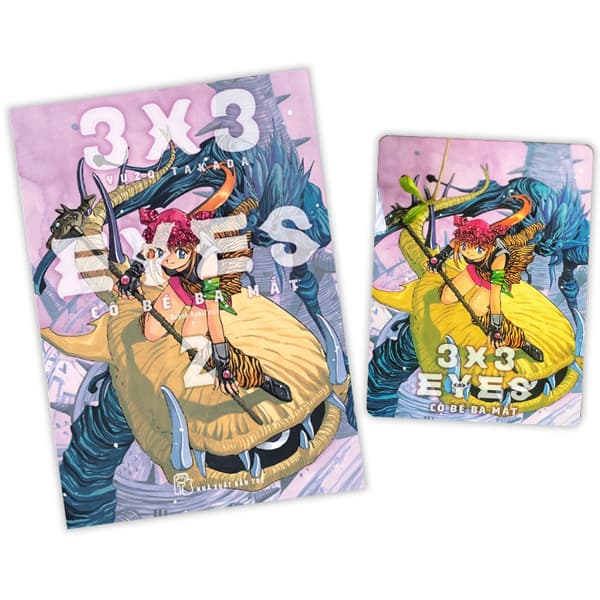 Truyện Tranh 3x3 Eyes - Cô Bé Ba Mắt - Tập 2 - Tặng Kèm Postcard Màu - Yuzo Takada