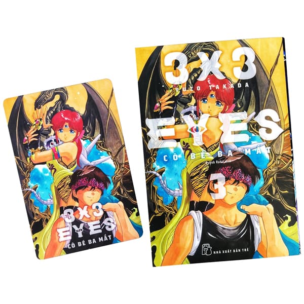 Truyện Tranh 3x3 Eyes - Cô Bé Ba Mắt - Tập 3 - Tặng Kèm Card Giấy - Yuzo Takada