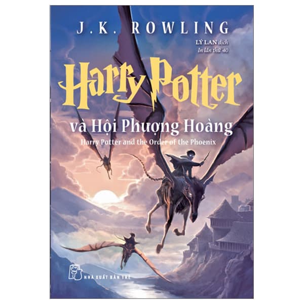 Sách Harry Potter Và Hội Phượng Hoàng - Tập 5 (Tái Bản 2023) - J K Rowling