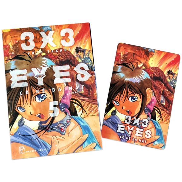 Truyện Tranh 3x3 Eyes - Cô Bé Ba Mắt - Tập 5 - Tặng Kèm Card Giấy - Yuzo Takada
