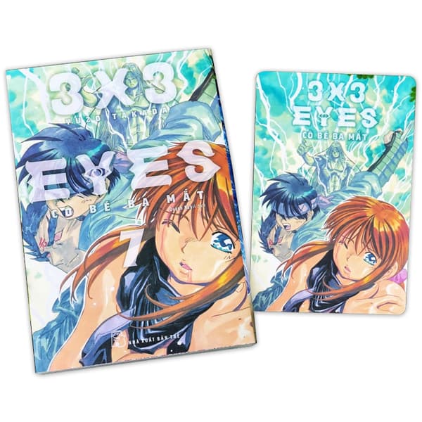 Truyện Tranh 3x3 Eyes - Cô Bé Ba Mắt - Tập 7 - Tặng Kèm Card Giấy - Yuzo Takada