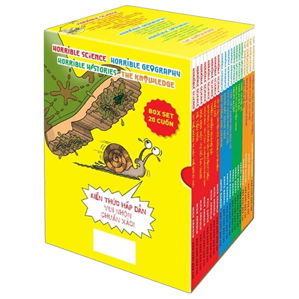 Sách Boxset Kiến Thức Hấp Dẫn - Vui Nhộn Chuẩn Xác (Bộ 20 Cuốn) - Vũ