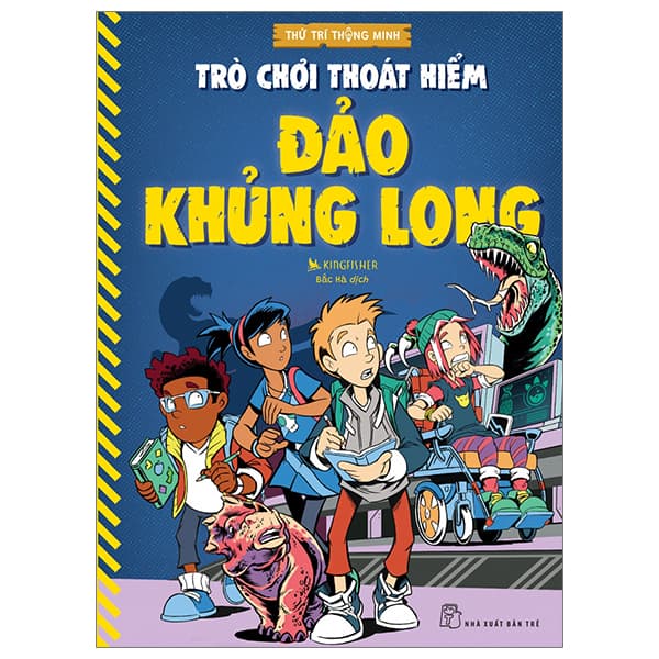Sách Thử Trí Thông Minh - Trò Chơi Thoát Hiểm - Đảo Khủng Long - Kingfisher