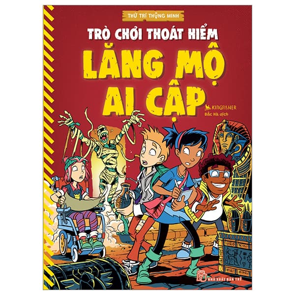 Sách Thử Trí Thông Minh - Trò Chơi Thoát Hiểm - Lăng Mộ Ai Cập - Kingfisher