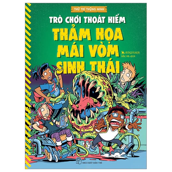 Sách Thử Trí Thông Minh - Trò Chơi Thoát Hiểm - Thảm Họa Mái Vòm Sinh T - Kingfisher