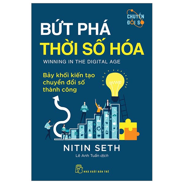 Sách Bứt Phá Thời Số Hóa - Bảy Khối Kiến Tạo Chuyển Đổi Số Thà - Nitin Seth