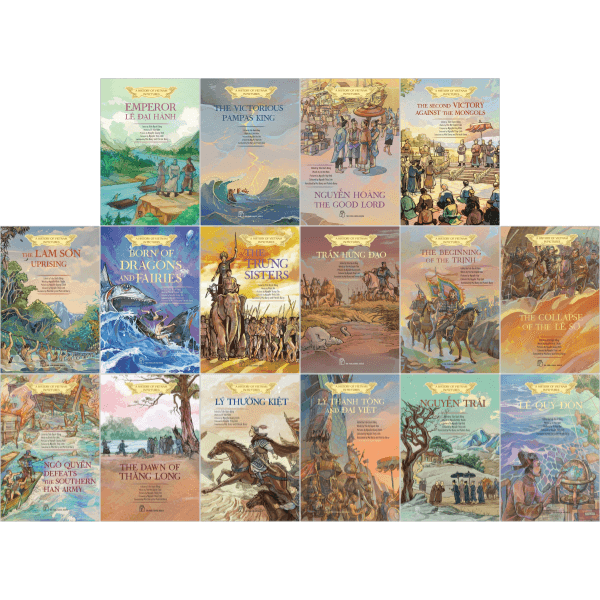 Sách Boxset A History Of Vietnam In Pictures (In Colour) (Bộ 16 Cuốn) - Nhiều Tác Giả
