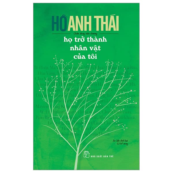 Sách Họ Trở Thành Nhân Vật Của Tôi - Hồ Anh Thái