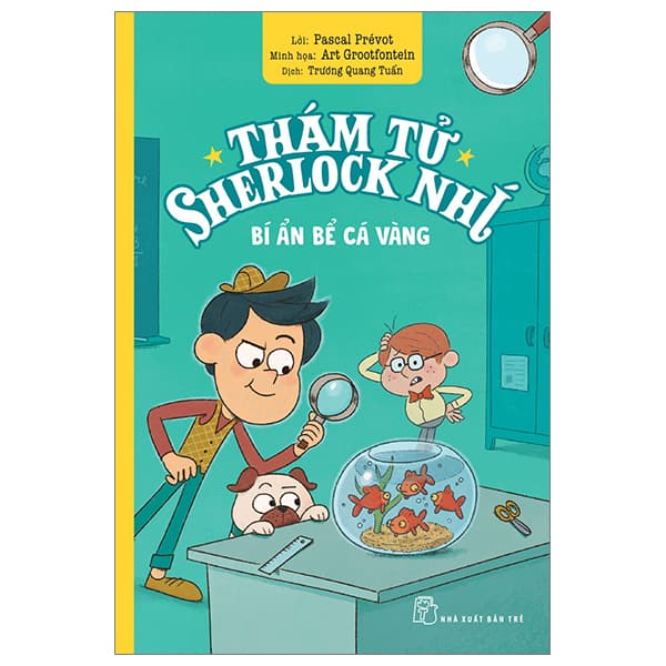 Sách Thám Tử Sherlock Nhí - Bí Ẩn Bể Cá Vàng - Pascal Prévot