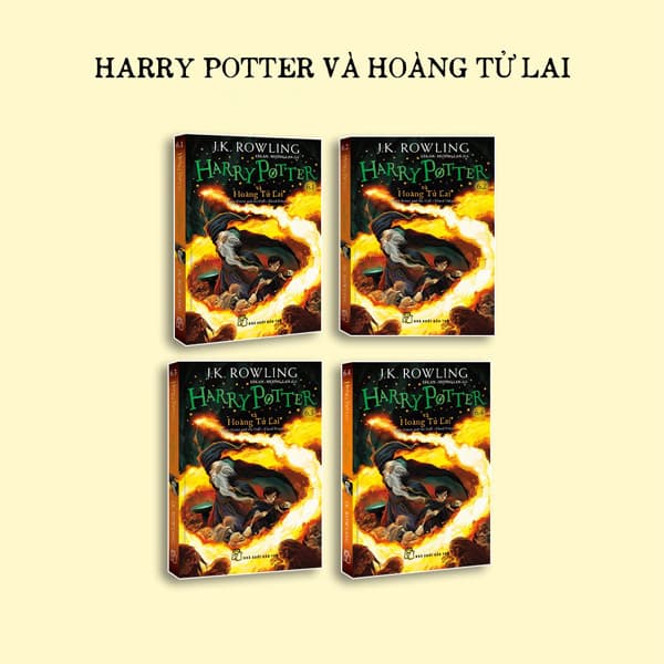 Sách Bộ Sách Harry Potter Tập 6 - Khổ Nhỏ (Bộ 4 Cuốn) - J.K. Rowling