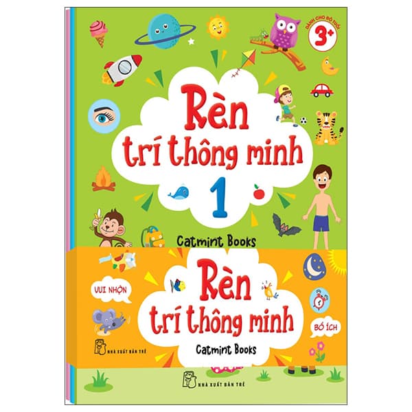 Sách Bộ Sách Rèn Trí Thông Minh: Tập 1-3 (Bộ 3 Tập) - Catmint Books