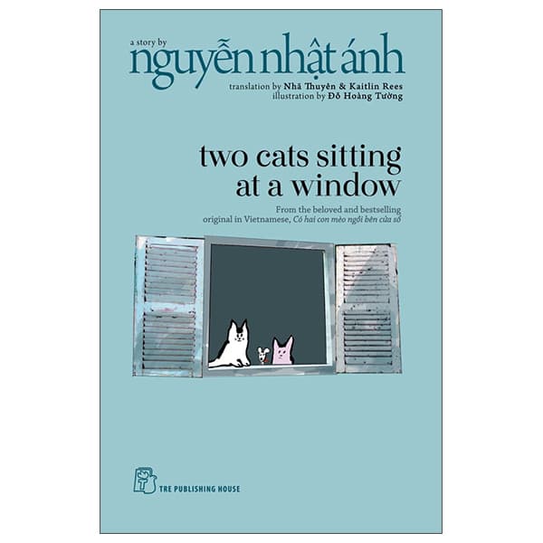 Sách Two Cats Sitting At A Window - Hoàng Anh