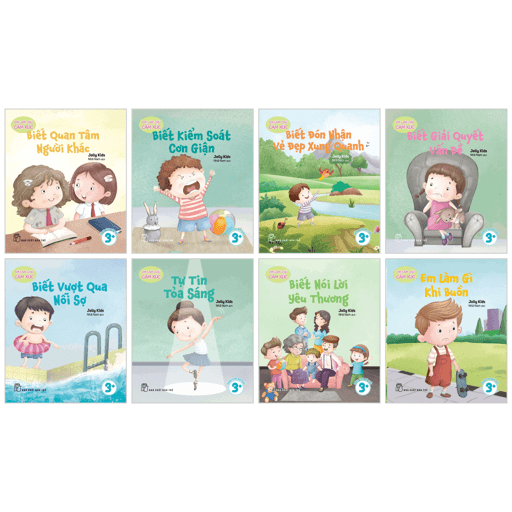 Sách Bộ Sách Em Làm Chủ Cảm Xúc (Bộ 8 Cuốn) - Jolly Kids