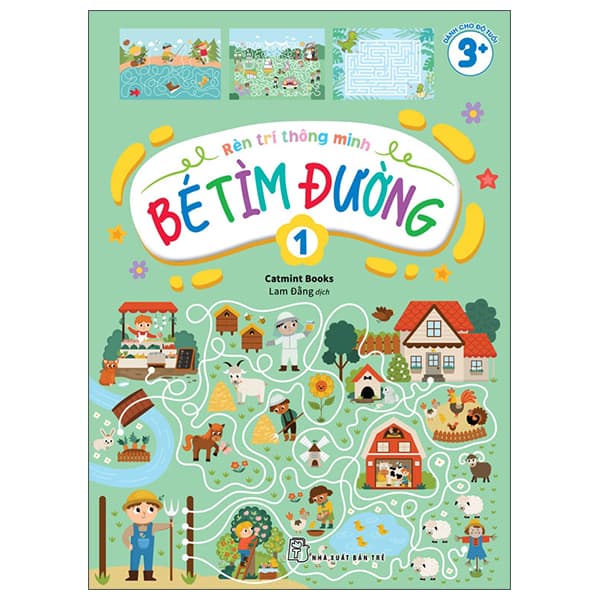 Sách Rèn Trí Thông Minh - Bé Tìm Đường - Tập 1 - Catmint Books