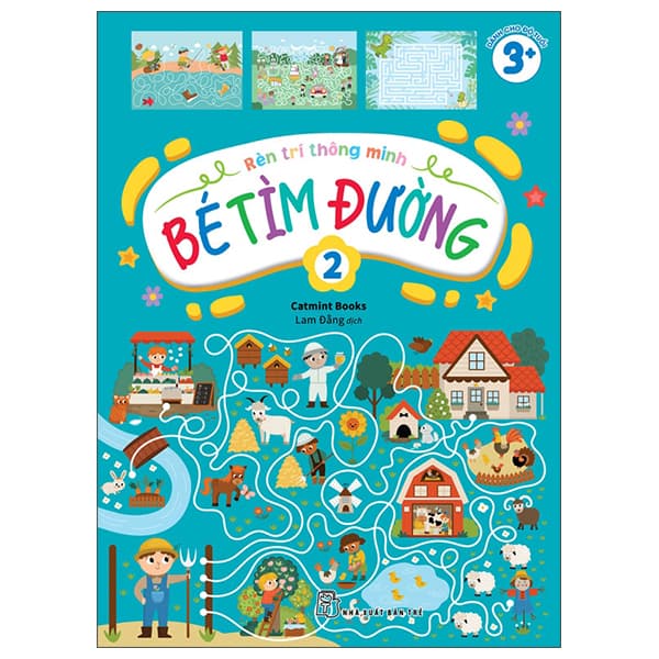 Sách Rèn Trí Thông Minh - Bé Tìm Đường - Tập 2 - Catmint Books