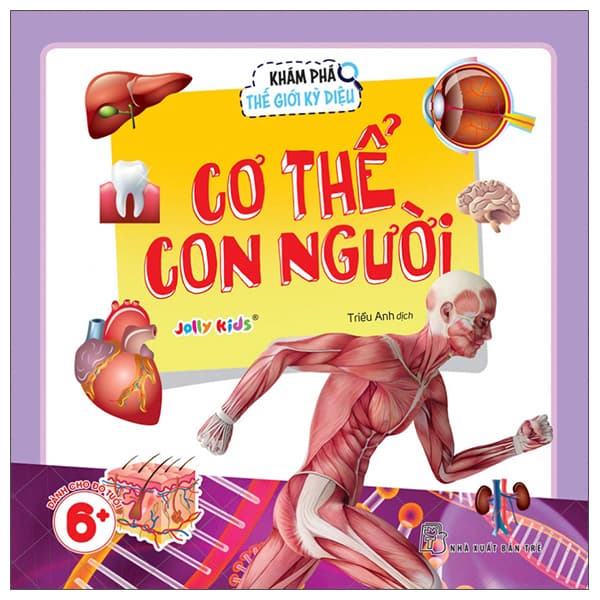Sách Khám Phá Thế Giới Kỳ Diệu - Cơ Thể Con Người - Jolly Kids