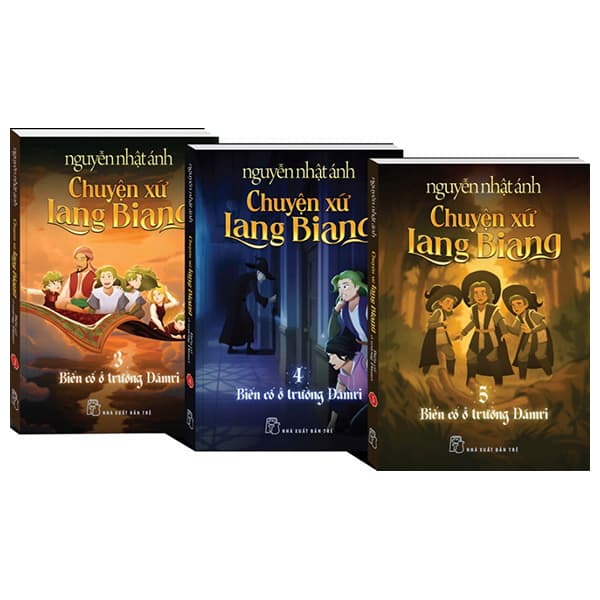 Sách Bộ Sách Chuyện Xứ Lang Biang - Phần 2 - Biến Cố Ở Trường Đămr - Nguyễn Nhật Ánh