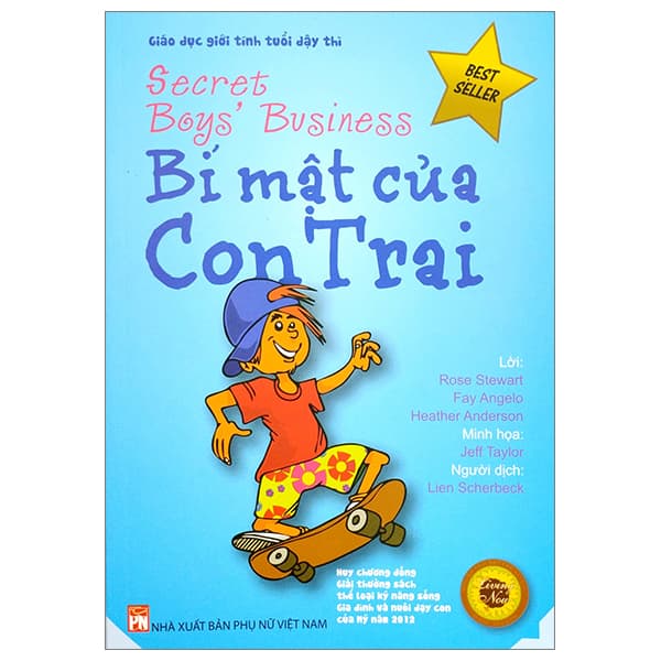 Sách Giáo Dục Giới Tính Tuổi Dậy Thì - Bí Mật Của Con Trai (Tái Bản - Heather Anderson