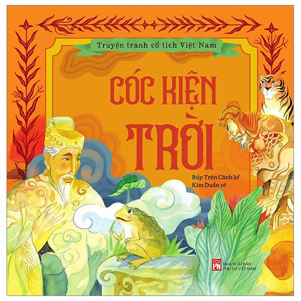 Sách Truyện Tranh Cổ Tích Việt Nam - Cóc Kiện Trời - Búp Trên Cành