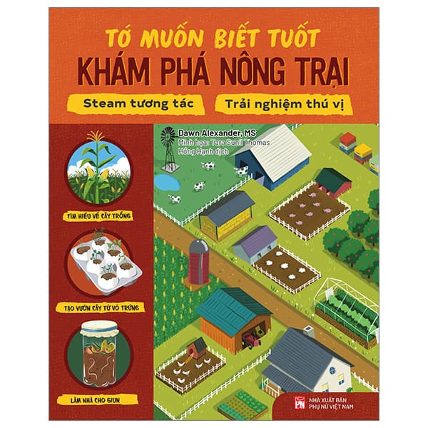 Sách Tớ Muốn Biết Tuốt - Khám Phá Nông Trại - Amber Stott