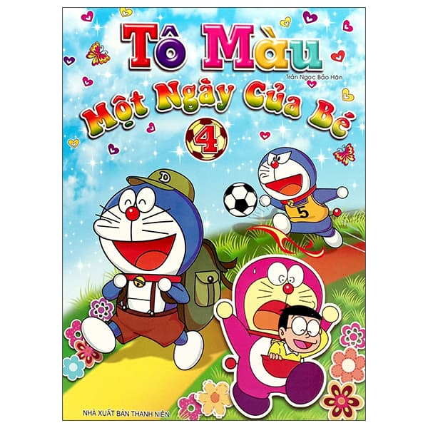 Sách Tô Màu - Một Ngày Của Bé - Tập 3 (Tái Bản) - Trần Ngọc Bảo Hân