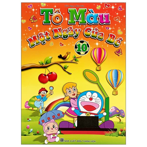 Sách Tô Màu - Một Ngày Của Bé - Tập 10 (Tái Bản) - Hàn Ni