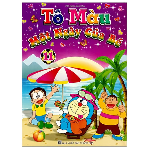 Sách Tô Màu - Một Ngày Của Bé - Tập 11 (Tái Bản) - Trần Ngọc Bảo Hân
