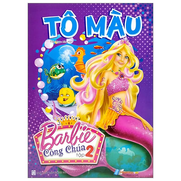 Sách Tô Màu Barbie Công Chúa - Tập 2 - Bảo Ngọc